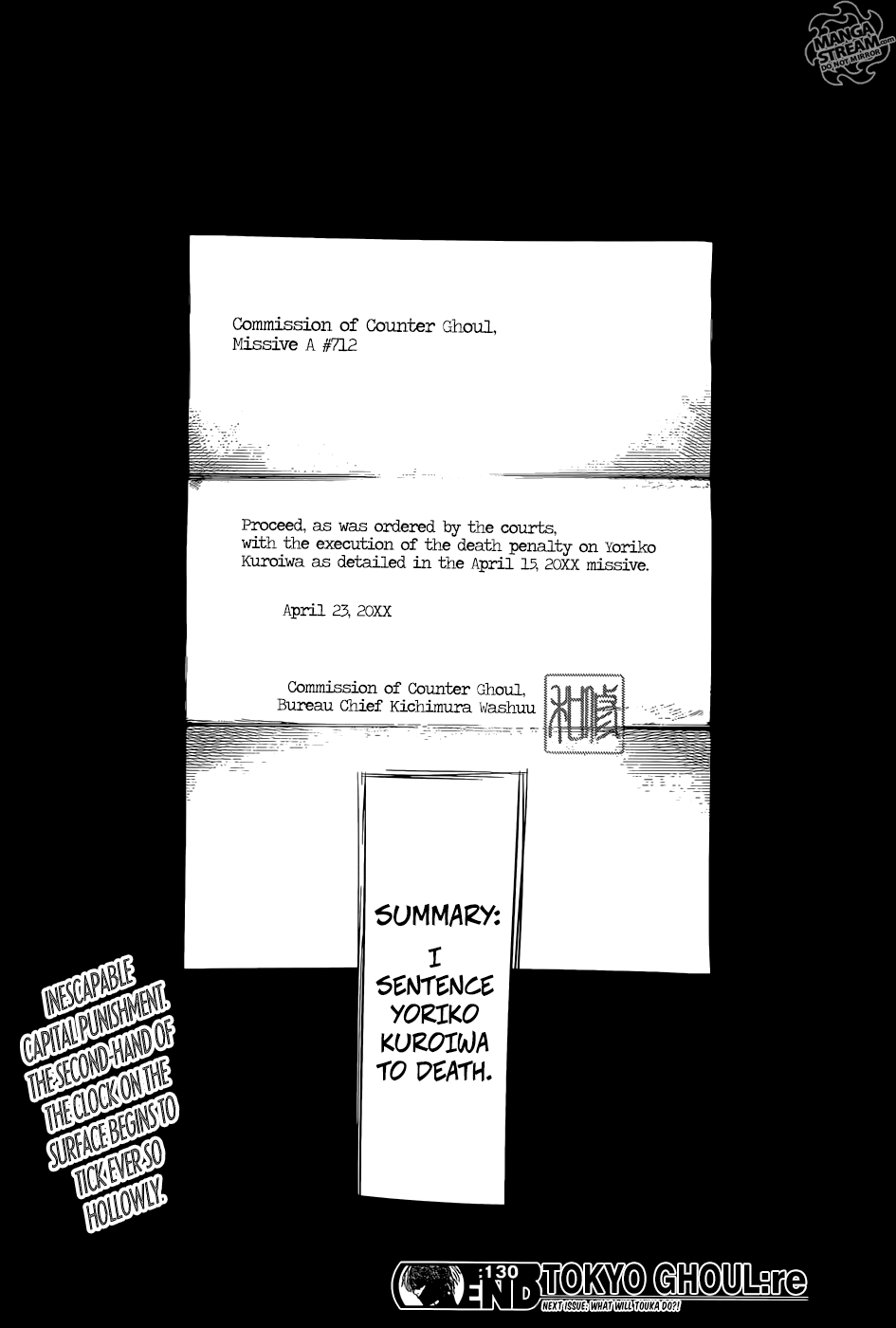 Tokyo Ghoul:re Chapter 130 21